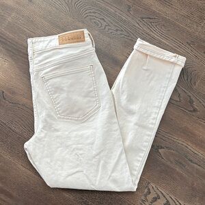 PacSun Women's Light Cream Skinny Jeans